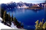 Crater Lake from the Rim Village Lodge Crater Lake from the Rim Village Lodge