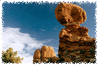 Defying Gravity; Balanced Rock (photo from December 1996)